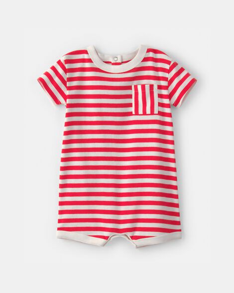 CARTERS BEBE NIÑO ROMPER SNAP UP