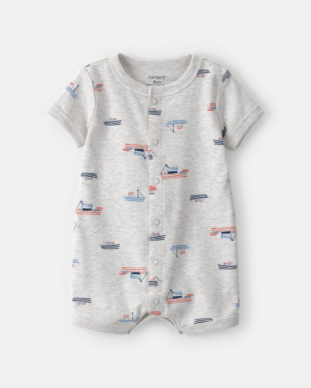 CARTERS BEBE NIÑO ROMPER SNAP UP