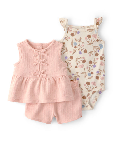 Carters Conjunto De Short para Bebé Niña