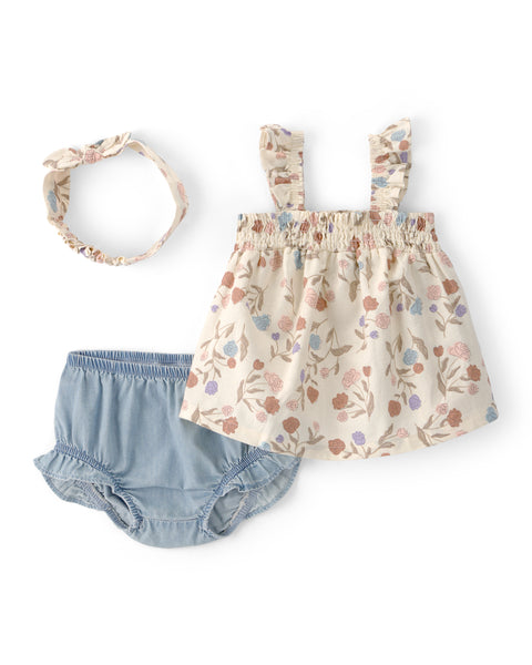 Carters Conjunto De Short Prt para Bebé Niña