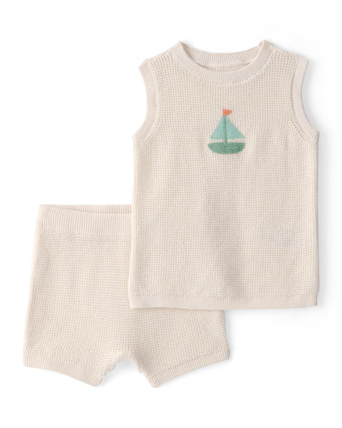 Carters Conjunto De Short Ivy para Bebé Niño