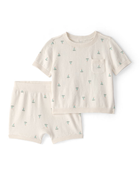 Carters Conjunto De Short Ivy para Bebé Niño