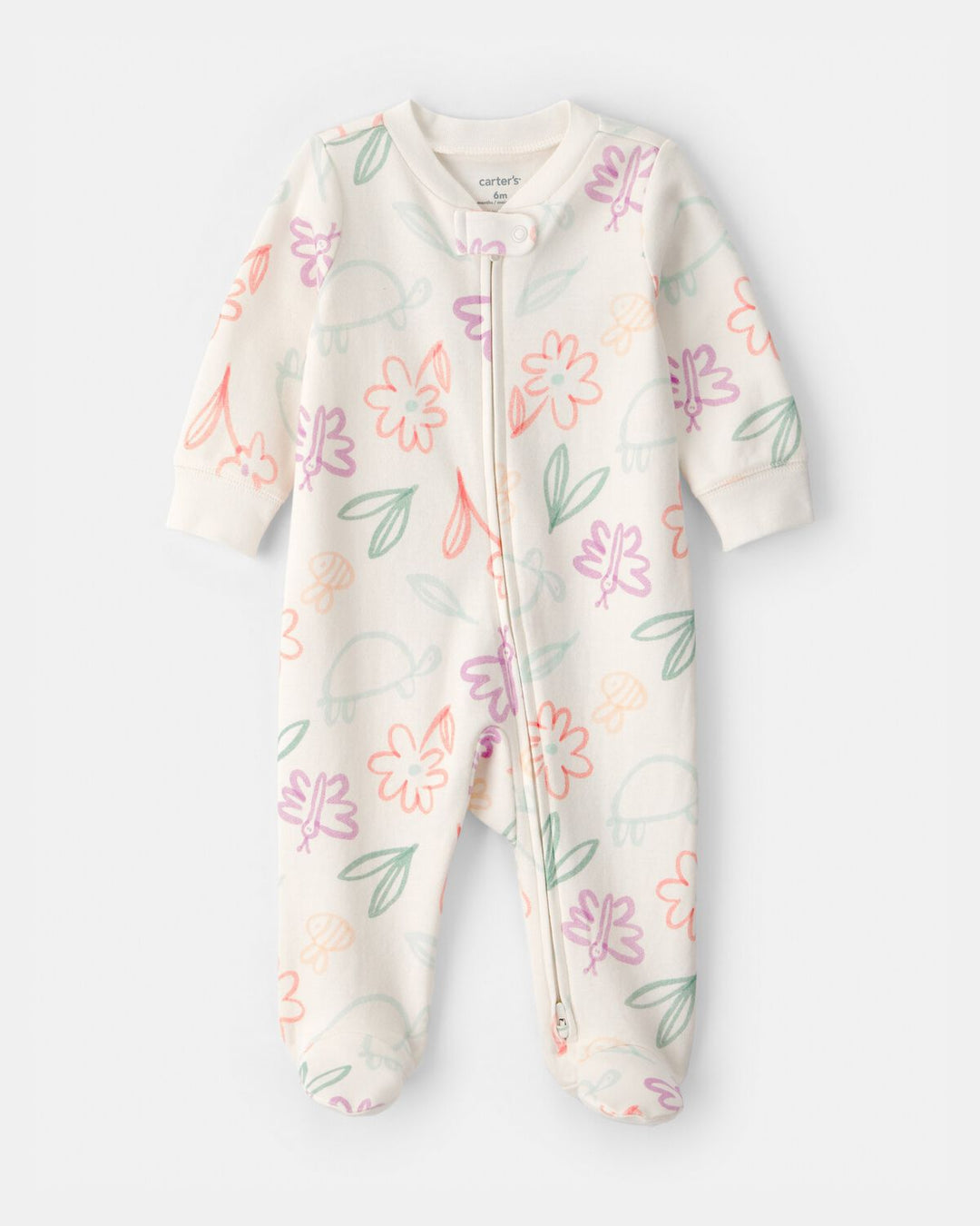 CARTERS BEBE NIÑA PIJAMA INTERLOCK SNP IVY