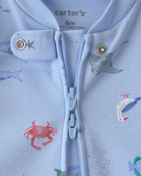 CARTERS BEBE NIÑO PIJAMA INTERLOCK SNP