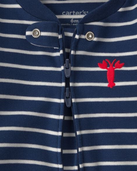 CARTERS BEBE NIÑO PIJAMA INTERLOCK SNP