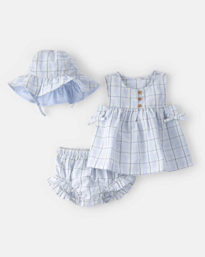 CARTERS BEBE NIÑA CONJ. DE SHORT