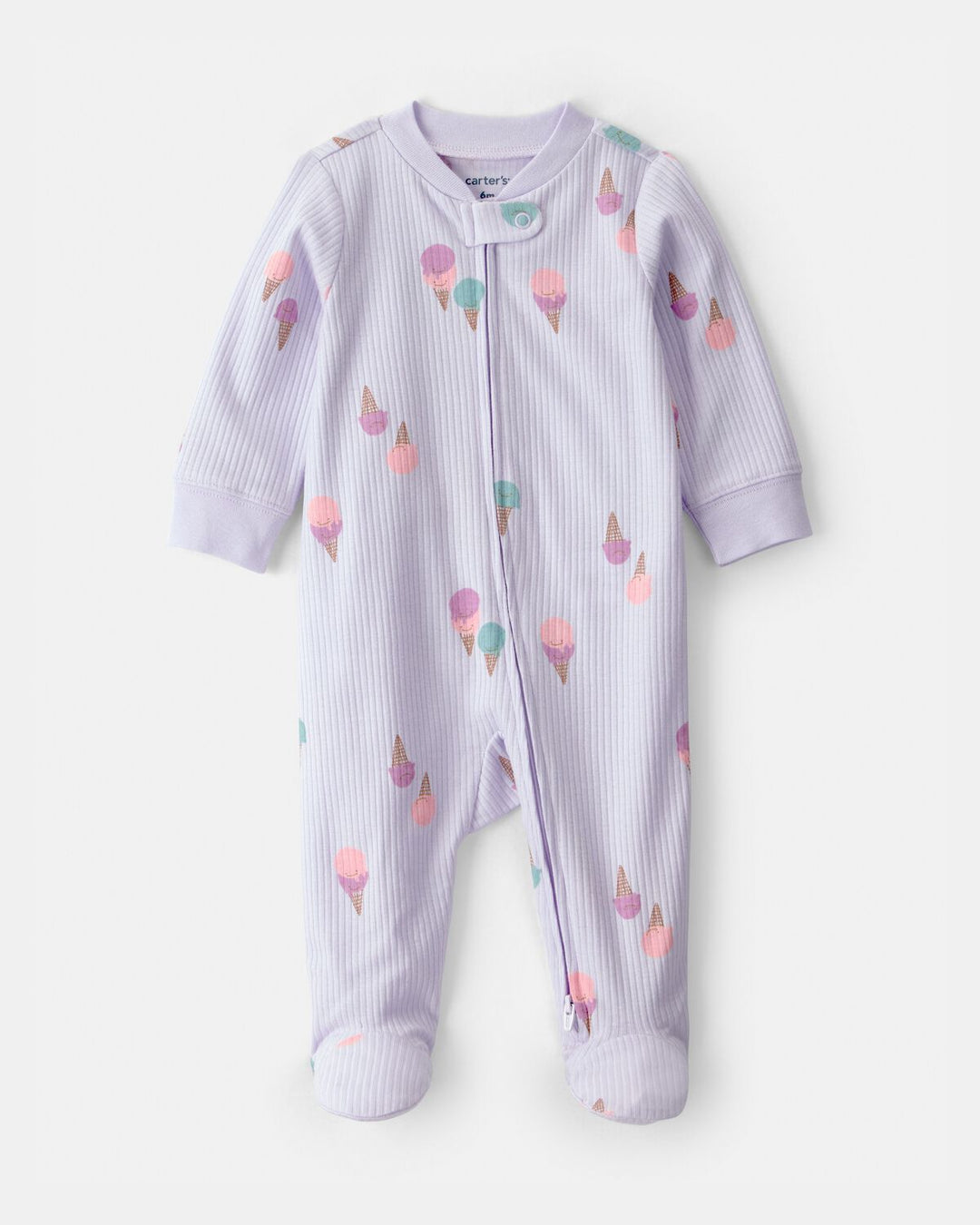 CARTERS BEBE NIÑA PIJAMA TEXTURED SNP