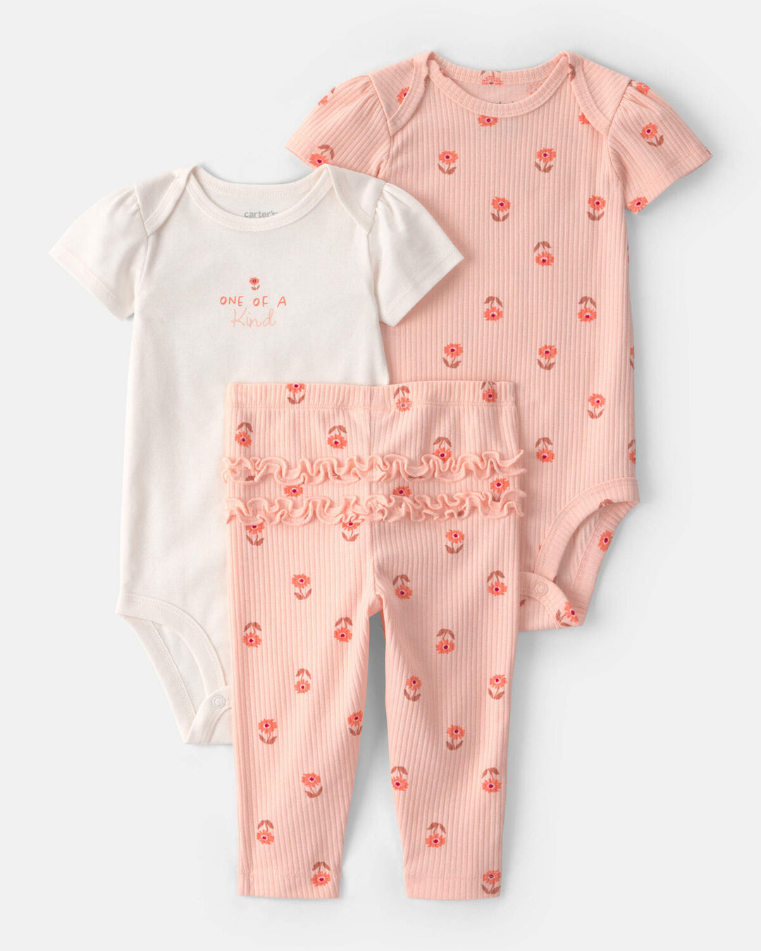 CARTERS BEBE NIÑA CONJ. DE PANTALON