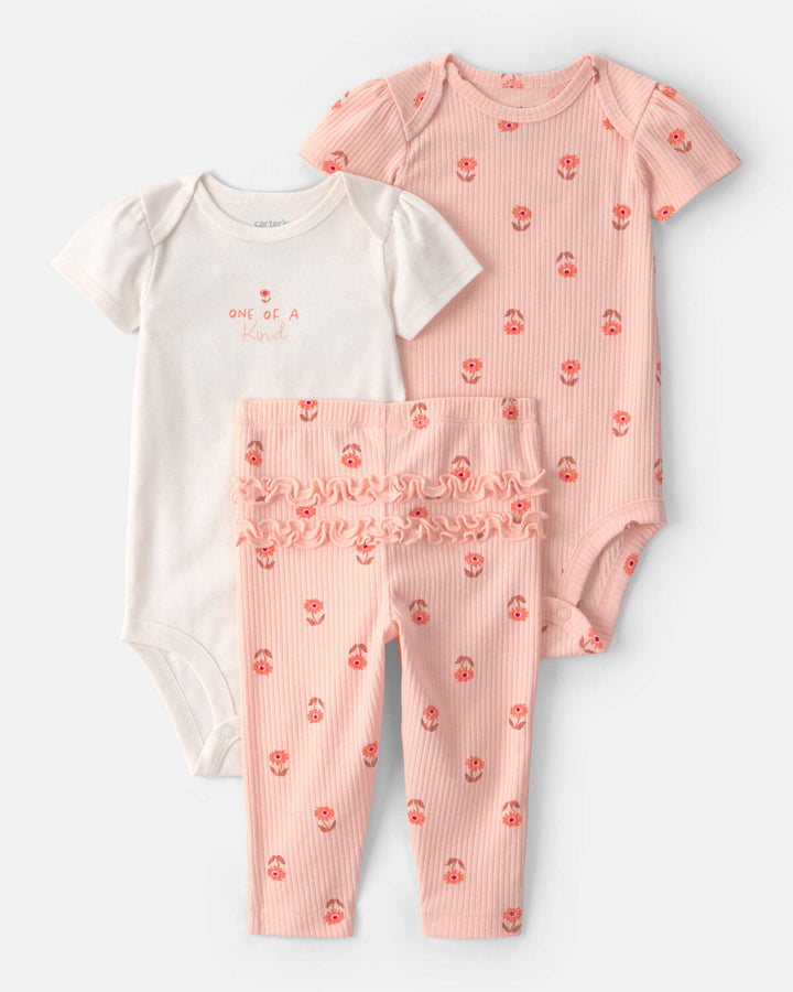 CARTERS BEBE NIÑA CONJ. DE PANTALON