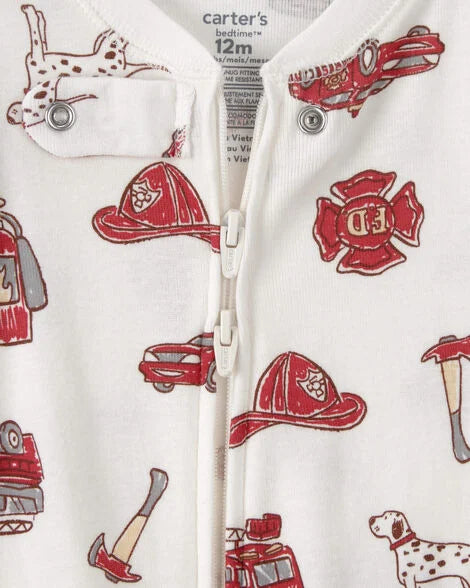 CARTERS BEBE NIÑO PIJAMA COTTON PRT