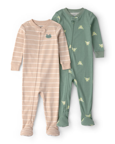 Carters Pijama Cotton 2pcs para Bebé Niño