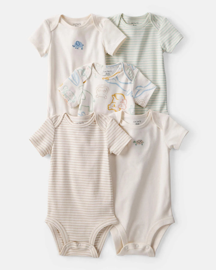 CARTERS BEBE NIÑO BODY 5PCS