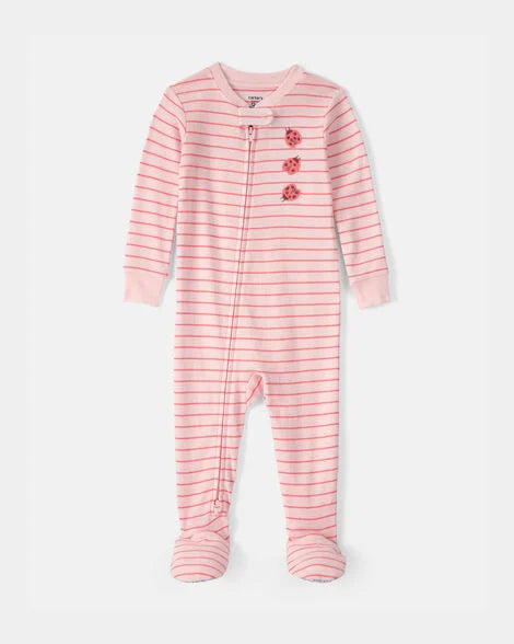 CARTERS BEBE NIÑA PIJAMA COTTON PRT