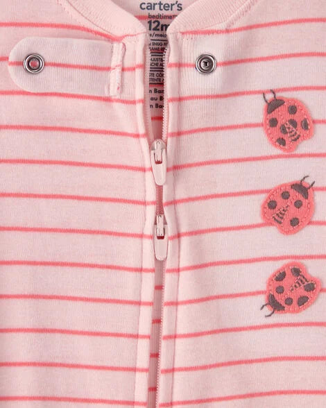 CARTERS BEBE NIÑA PIJAMA COTTON PRT