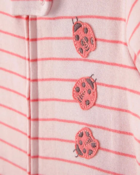 CARTERS BEBE NIÑA PIJAMA COTTON PRT