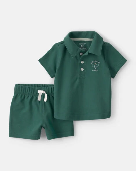 CARTERS BEBE NIÑO CONJ. DE SHORT