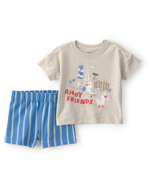 Carters Conjunto De Short Asst para Bebé Niño