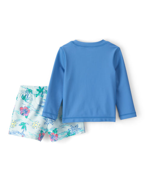 Carters Vestido de Baño Rashguard Asst para Bebé Niño