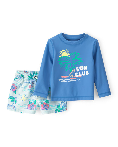 Carters Vestido de Baño Rashguard Asst para Bebé Niño