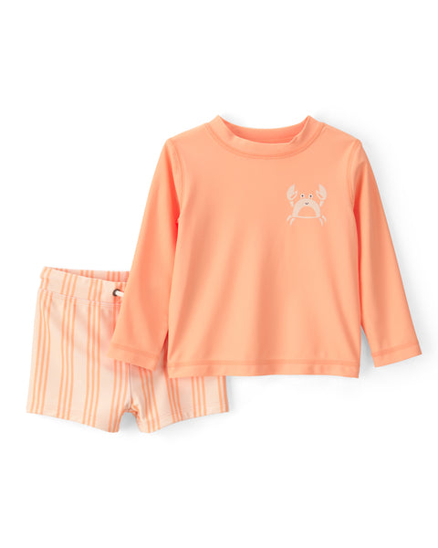 Carters Vestido de Baño Rashguard Asst para Bebé Niño