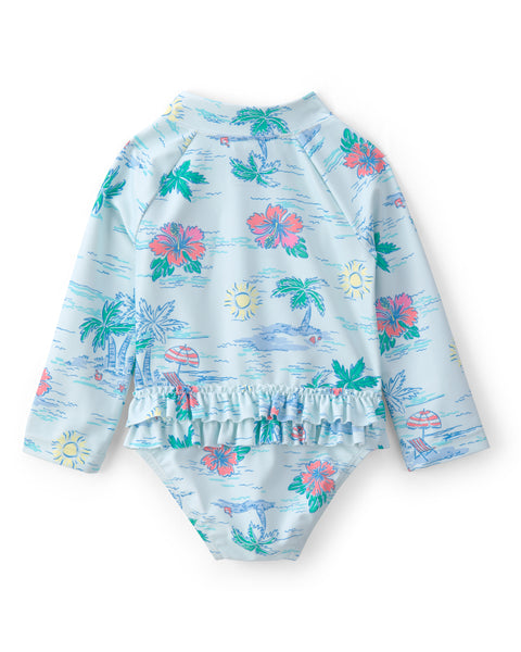 Carters Vestido de Baño Rashguard Prt para Bebé Niña
