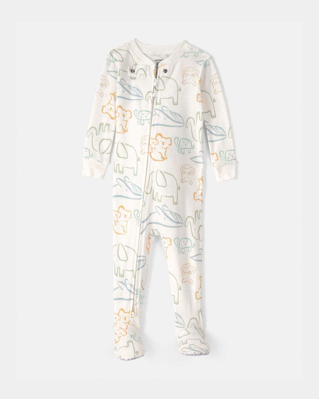 CARTERS BEBE NIÑO PIJAMA COTTON PRT
