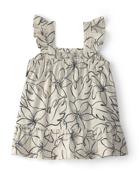 Carters Vestido Print White para Bebé Niña