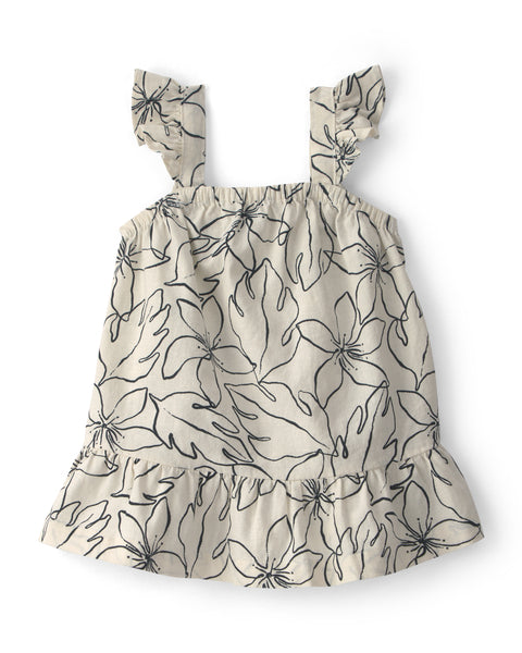 Carters Vestido Print White para Bebé Niña