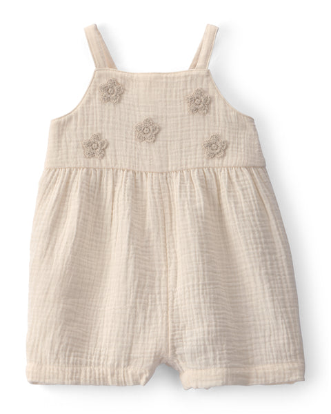 Carters Overol Beige para Bebé Niña