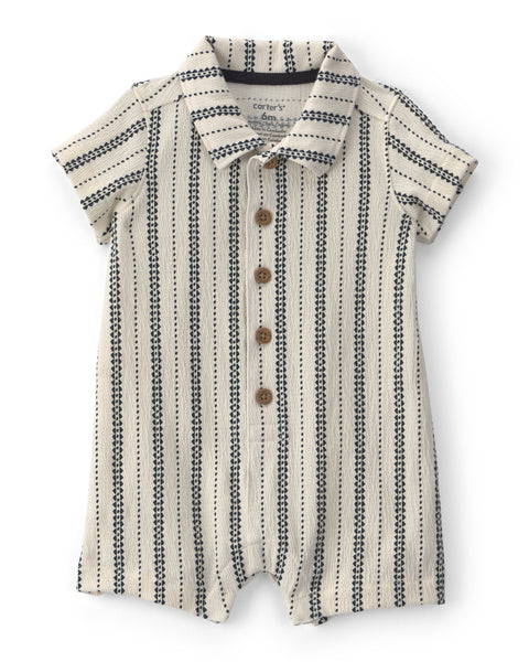 Carters Romper Stripe para Bebé Niño