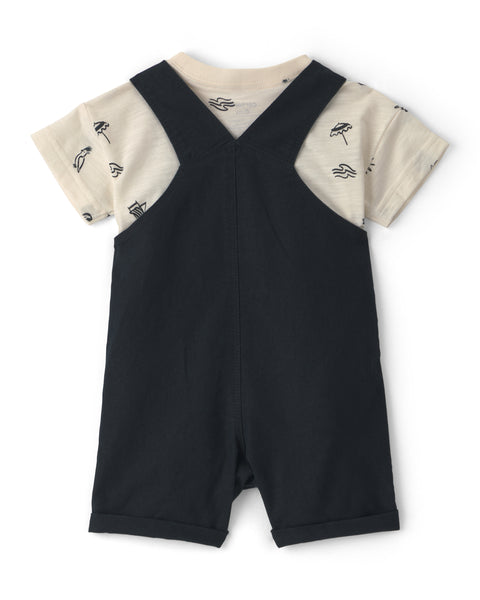 Carters Overol Black para Bebé Niño