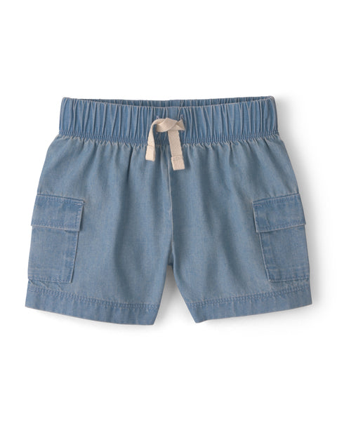 Carters Conjunto De Short Ivory 3pcs para Bebé Niño