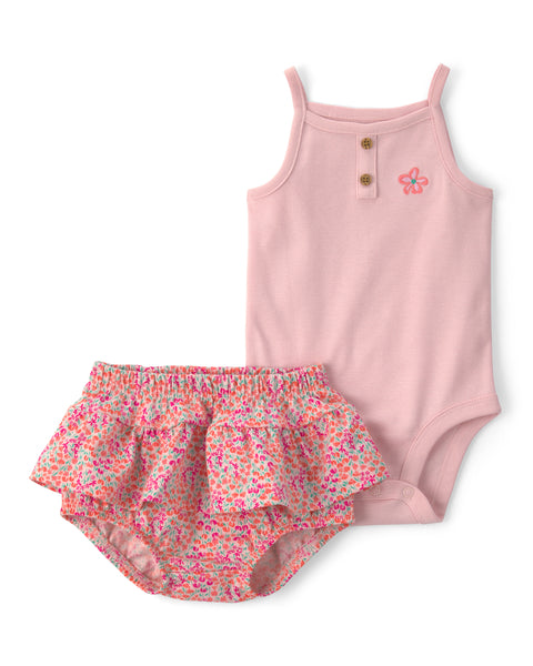 Carters Conjunto De Falda Pink para Bebé Niña