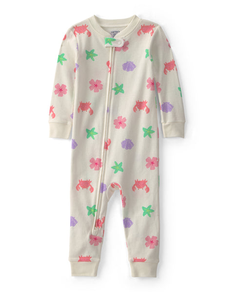 Carters Pijama Print para Bebé Niña