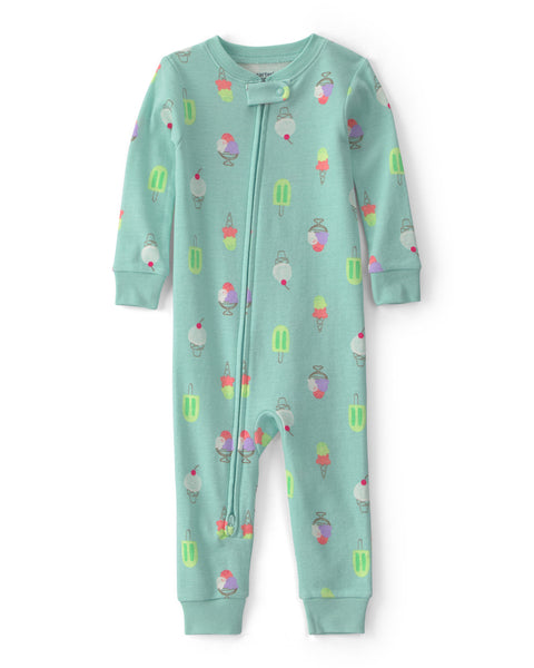 Carters Pijama Print para Bebé Niña