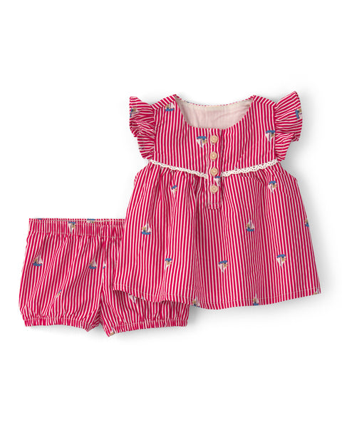 OSHKOSH BEBE NIÑA CONJ. DE SHORT
