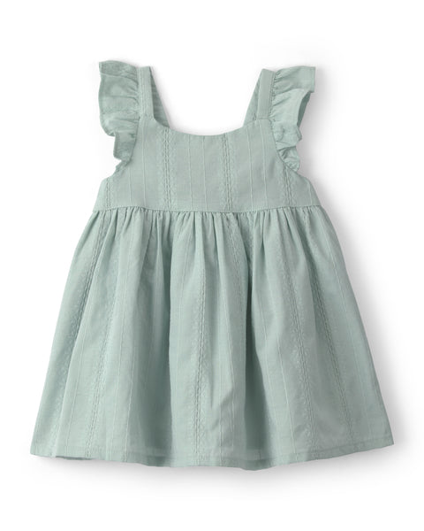 OSHKOSH BEBE NIÑA VESTIDO GREEN