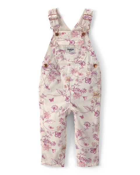 OSHKOSH BEBE NIÑA OVEROL FLORAR
