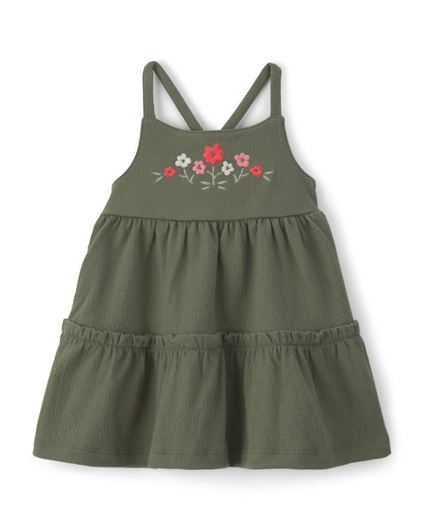 Carters Vestido Green para Bebé Niña
