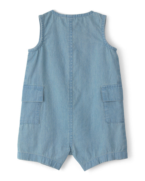 Carters Romper Denim para Bebé Niño