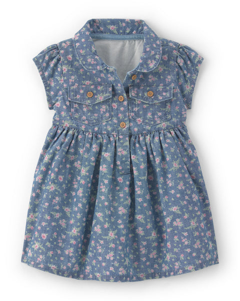 OSHKOSH BEBE NIÑA VESTIDO DENIM