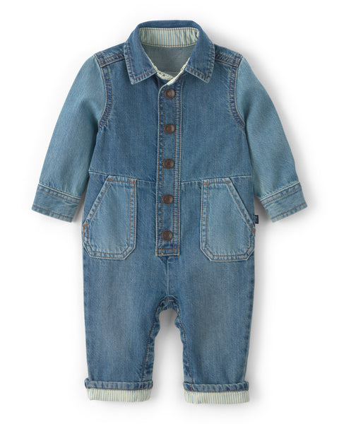 OSHKOSH BEBE NIÑO OVEROL DENIM