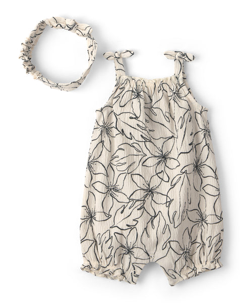 Carters Romper Print para Bebé Niña