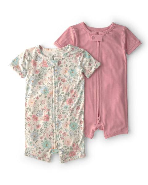 Carters Romper Asst 2pcs para Bebé Niña