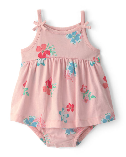 Carters Vestido Sunsuit Pink para Bebé Niña