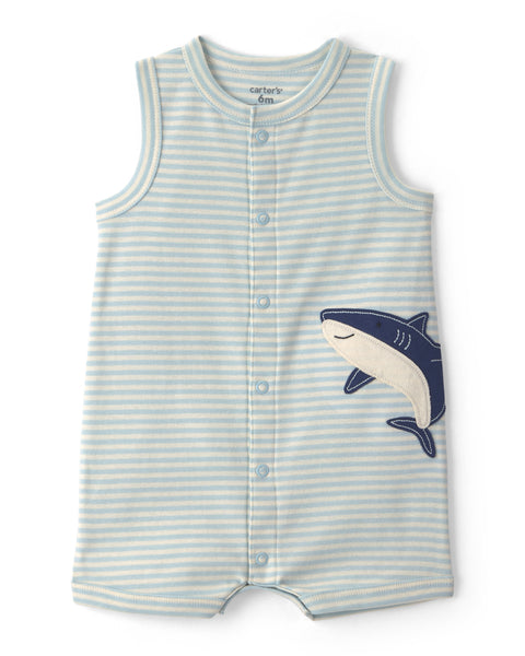 Carters Overol Stripe para Bebé Niño