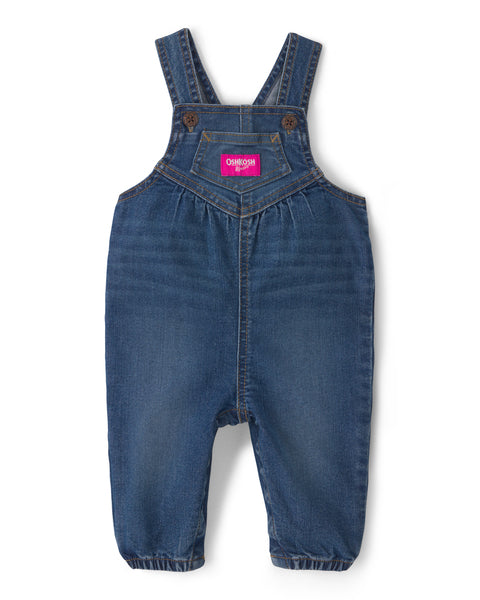 OSHKOSH BEBE NIÑA OVEROL DENIM