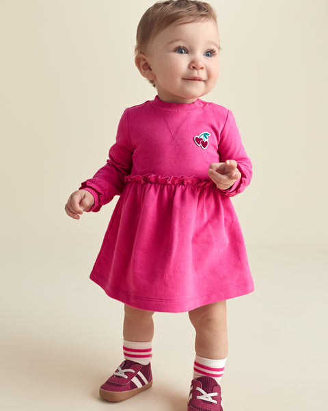 Carters Vestido Heart Varsity para Bebé Niña