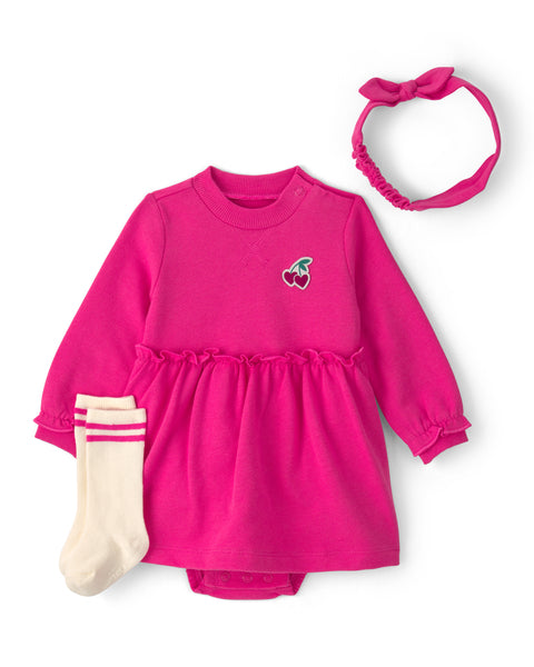 Carters Vestido Heart Varsity para Bebé Niña