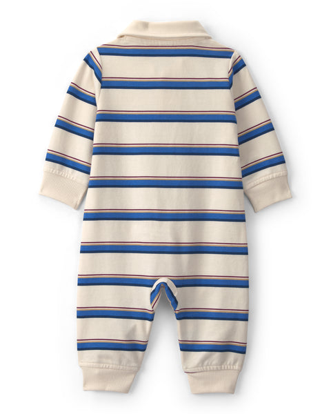 Carters Overol Blue Stripe para Bebé Niño